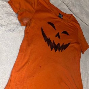 Halloween pumpkin shirt !!